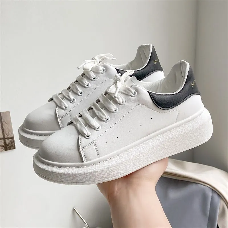 Amozae- Fashion Spring New Designer Hot Sale White Shoes Female Platform Sneakers Women Tenis Feminino Casual Female Shoes Woman