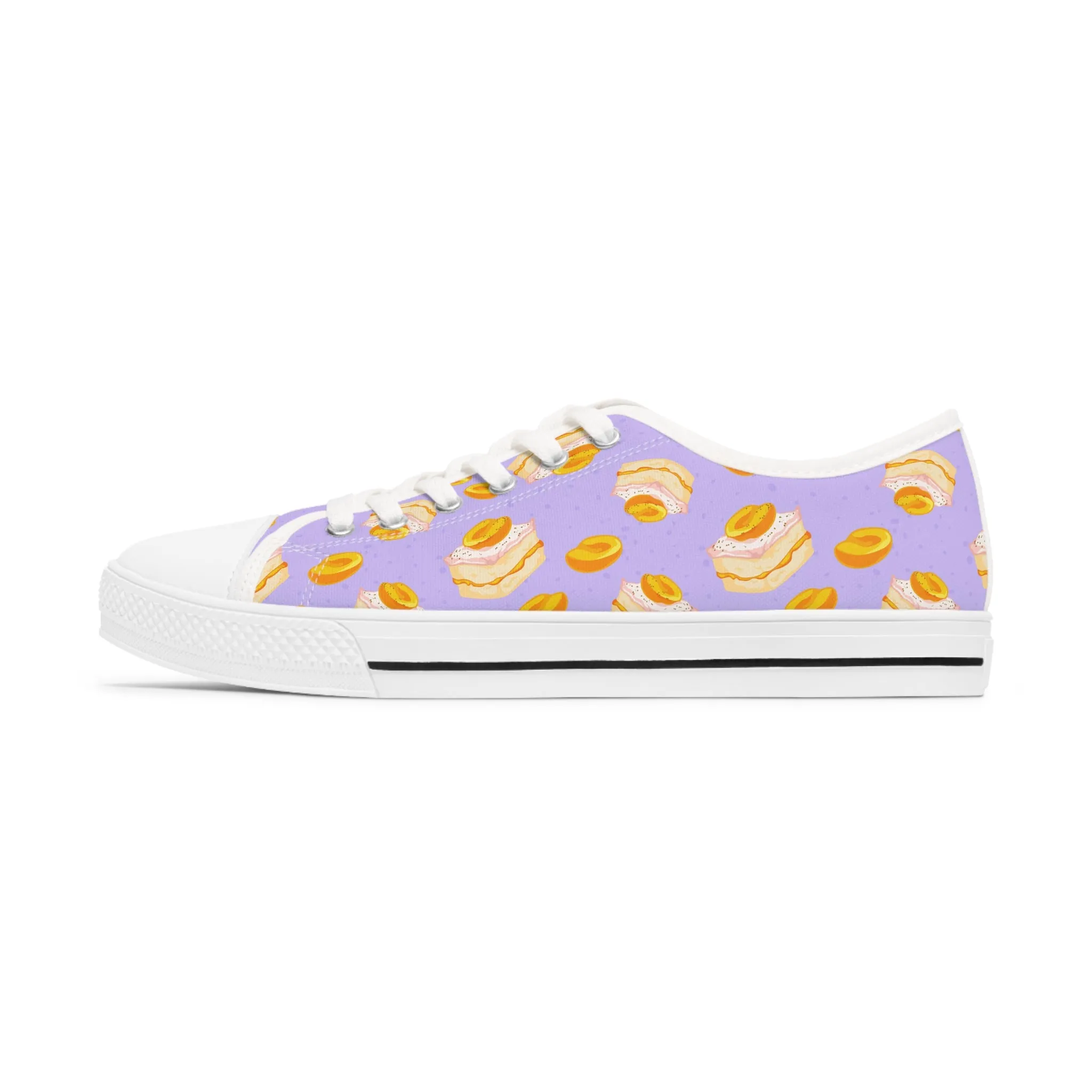 Apricot Pie Women's Low Top Sneakers