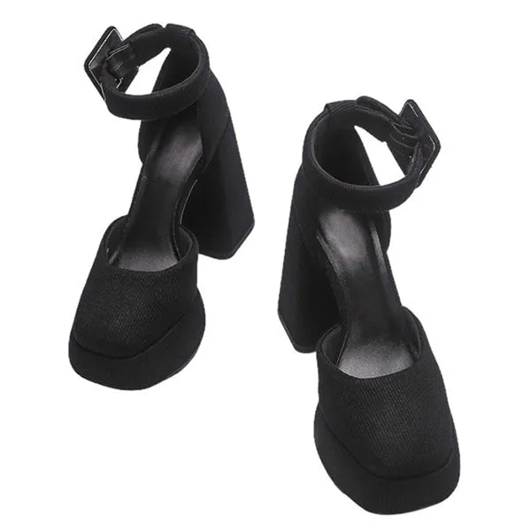 Barbiecore Platform Heels