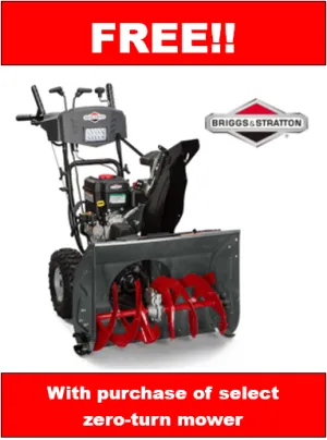 BRIGGS & STRATTON: 27" Snow Blower | Electric Start | Dual Stage | LED light | 11.5 TP **FREE LOCAL DELIVERY**