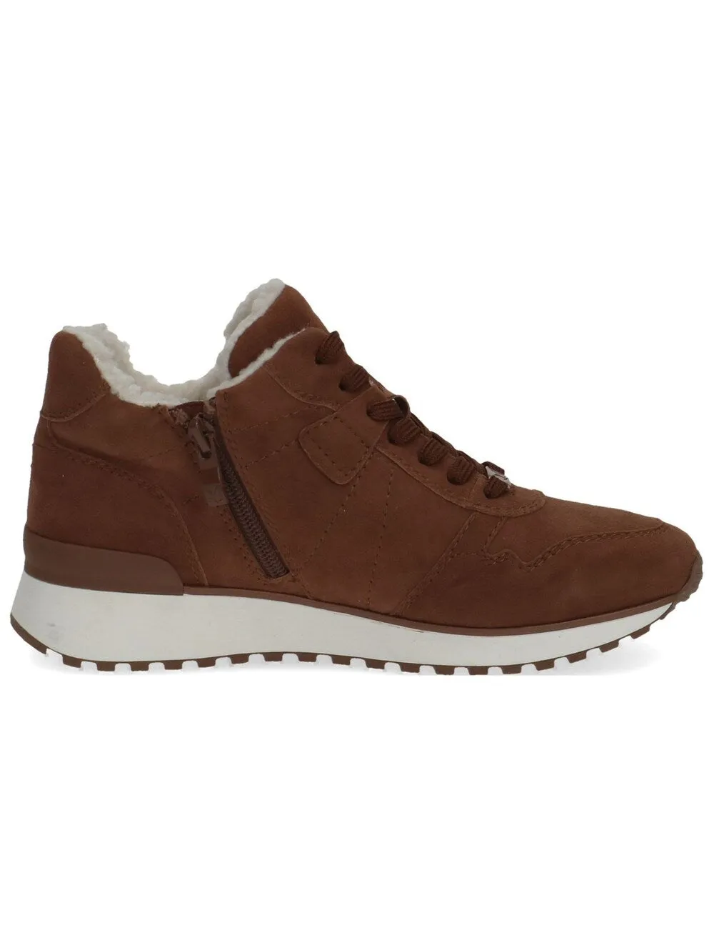 Caprice high top sneakers, brown