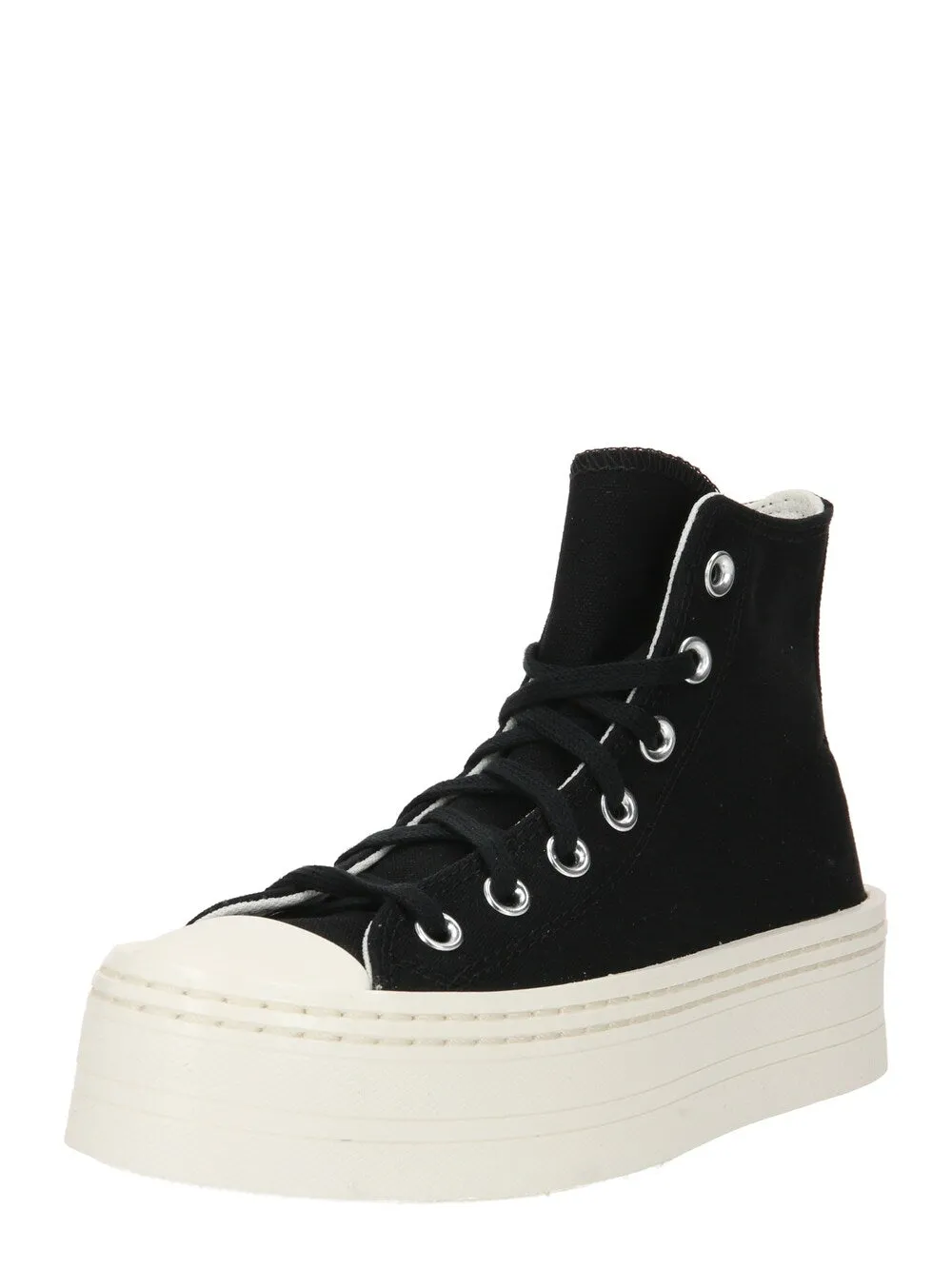 Converse high top sneakers, black