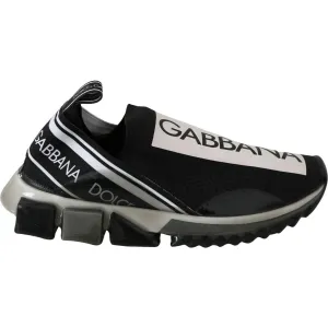 Dolce & Gabbana Dapper Black Casual Sport Sneakers