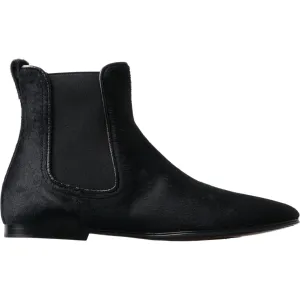 Dolce & Gabbana Elite Italian Leather Chelsea Boots