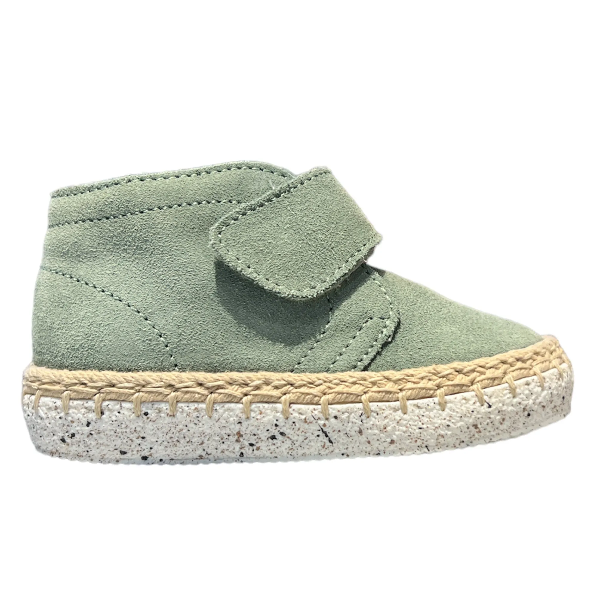 Falcotto Baby Green High-Top Sneakers