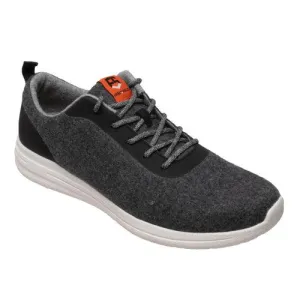 FreeShield Mens Real Wool Casual Charcoal Shoe