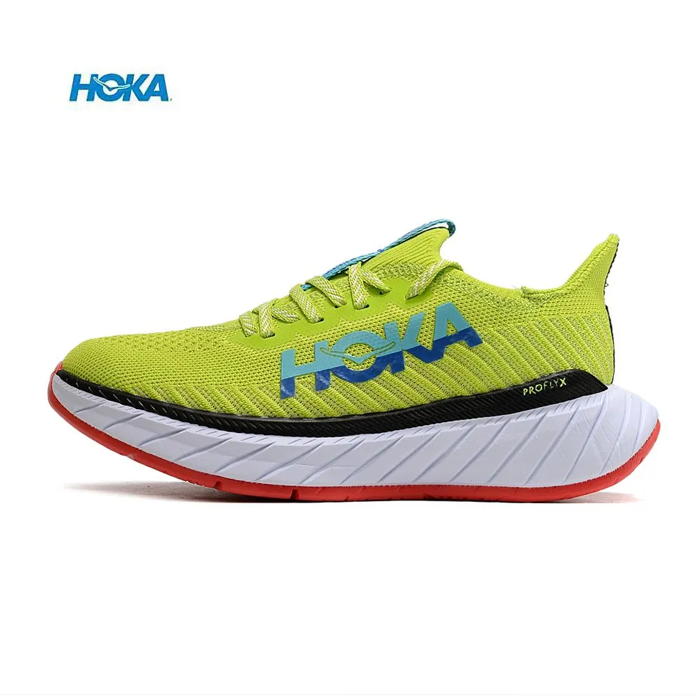 HOKA CARBON X3 Running Trainers  Breathable Anti Slip Sports shoes for Women & Men