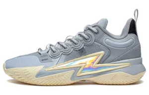 Li Ning Children of Lightning sneakers, grey/gold