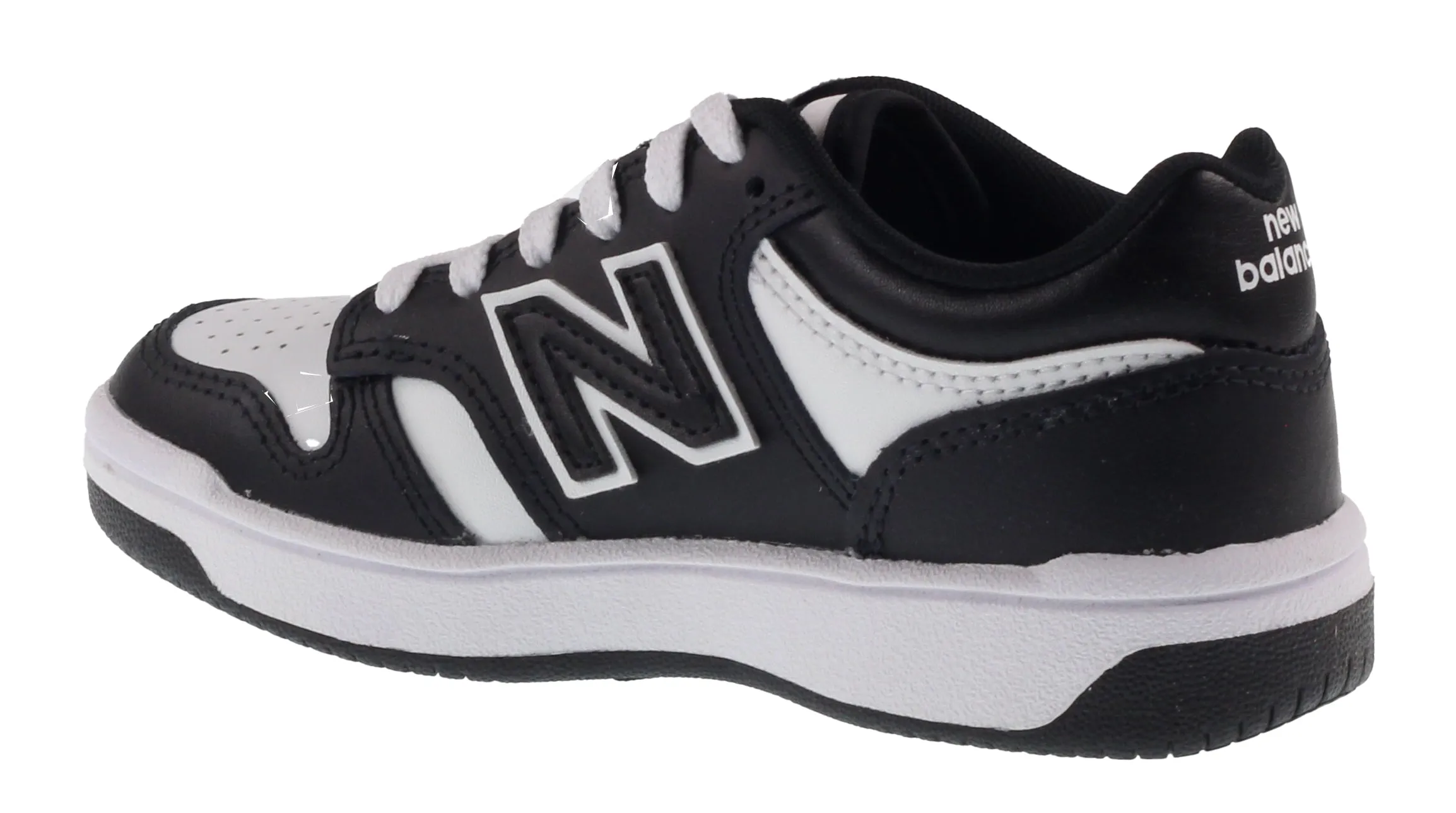 New Balance Trainers Kids 480 Low Black and White