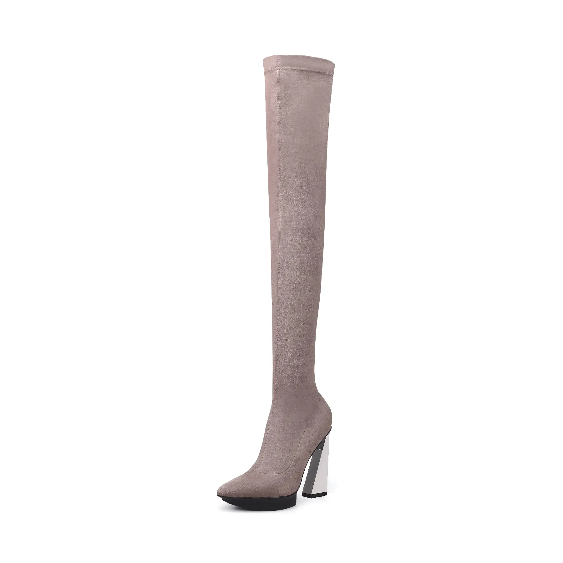 Over-The-Knee Stretch Boots