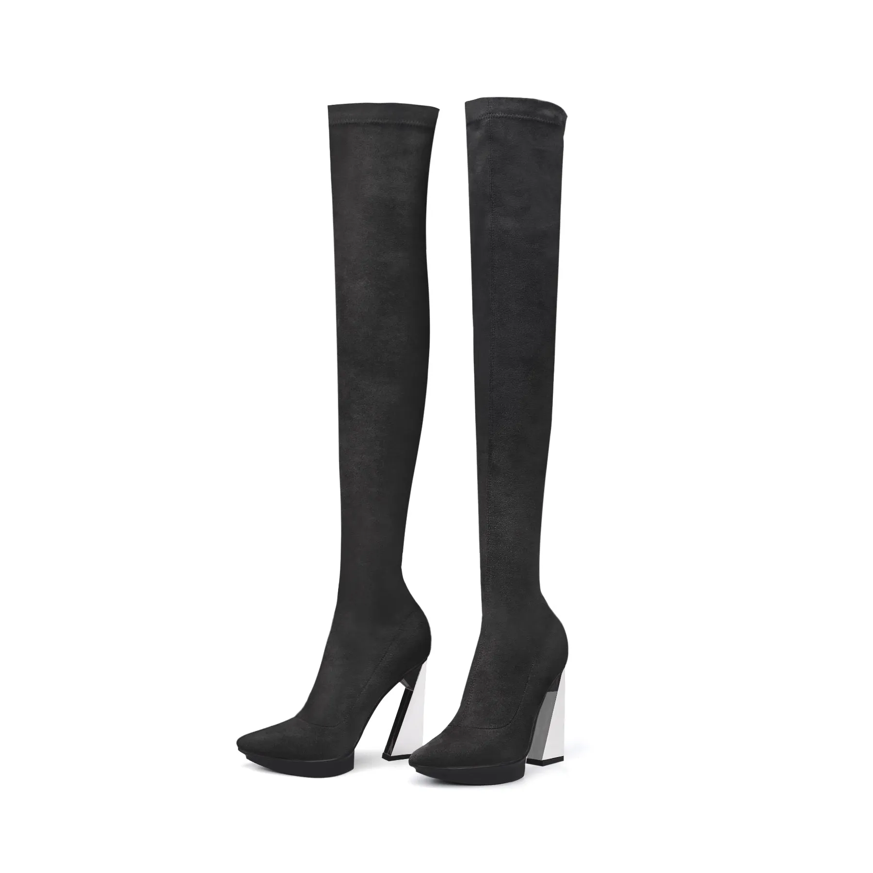 Over-The-Knee Stretch Boots