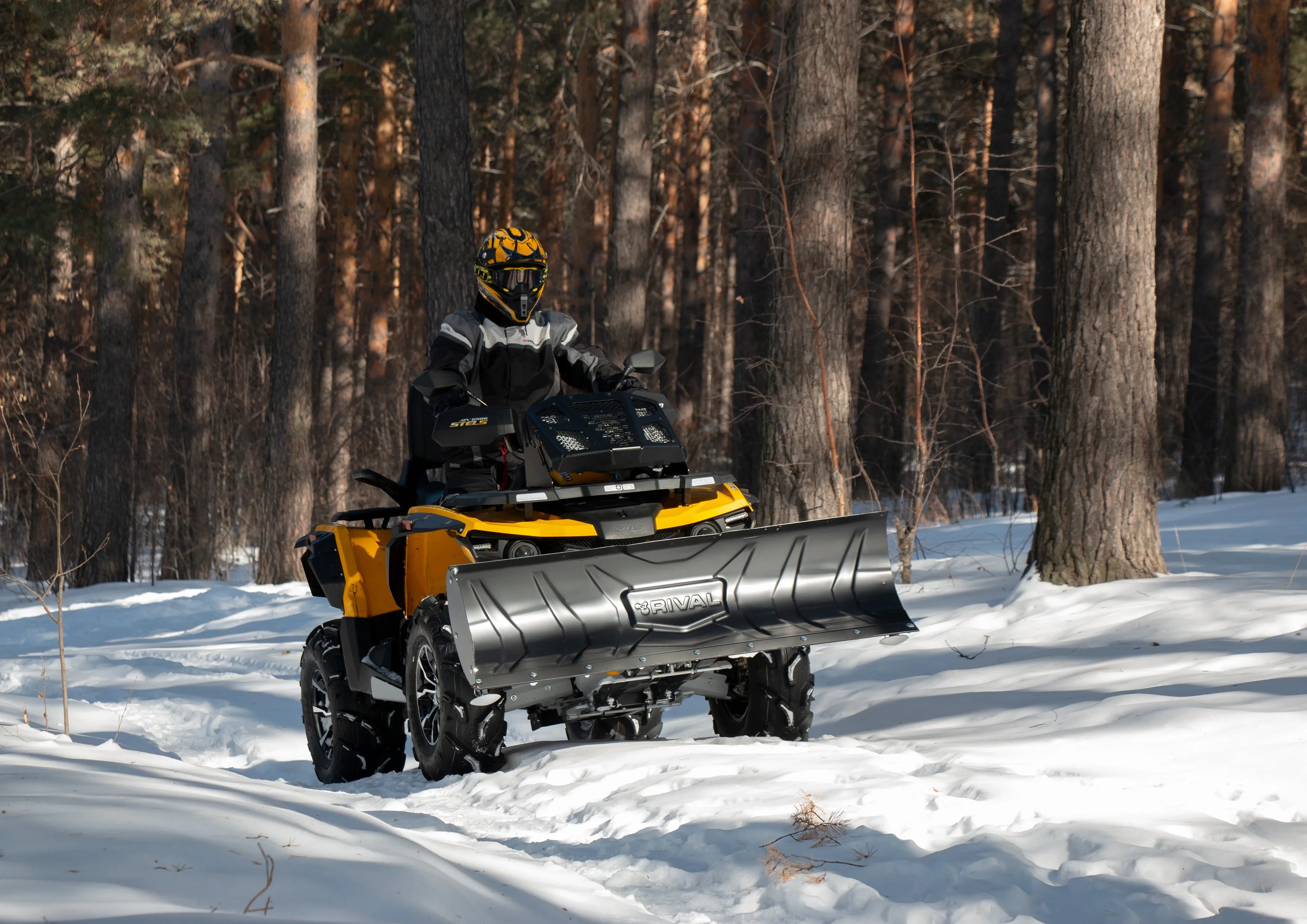 Polaris Scrambler 54" Blade Supreme High Lift Snowplow Kit