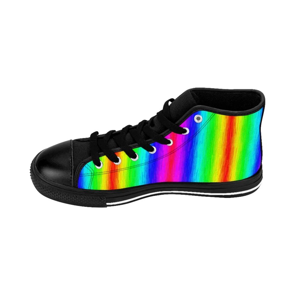 Rainbow Women's High-top Sneakers