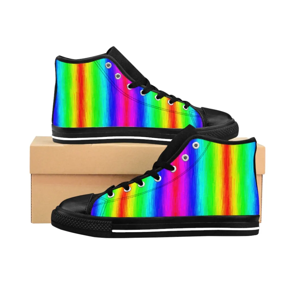 Rainbow Women's High-top Sneakers