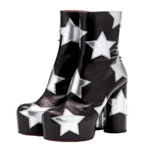 Star Platform Boots