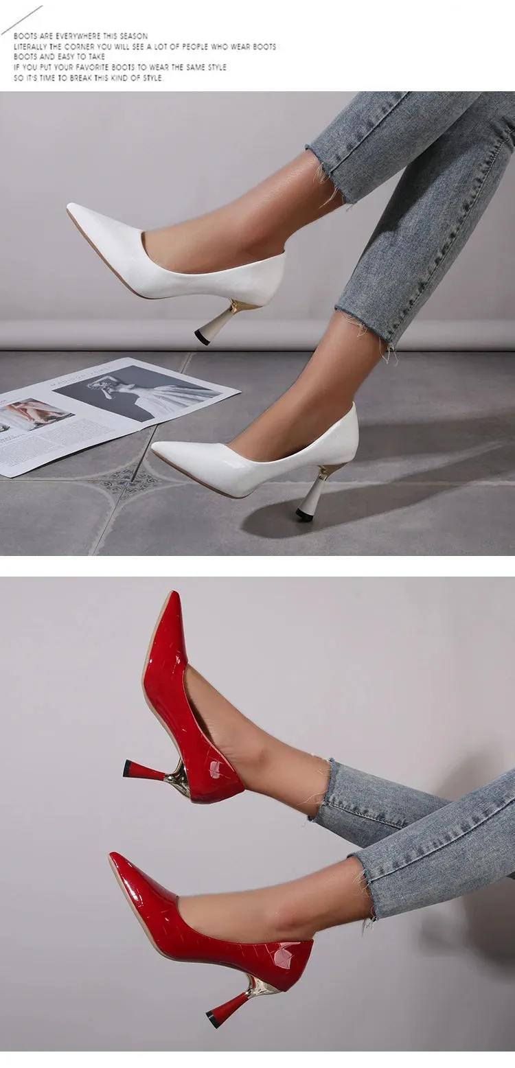 Timeless Trend: Plaid Classic High Heel Fashion Shoes