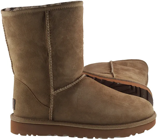 Ugg Boots Womens Classic Short II Hickory Brown