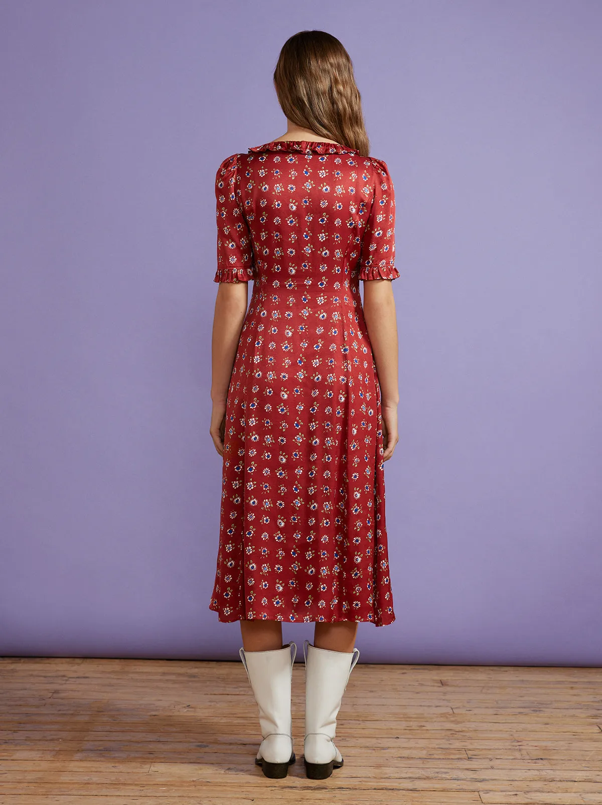 Violette Sienna Floral Tea Dress