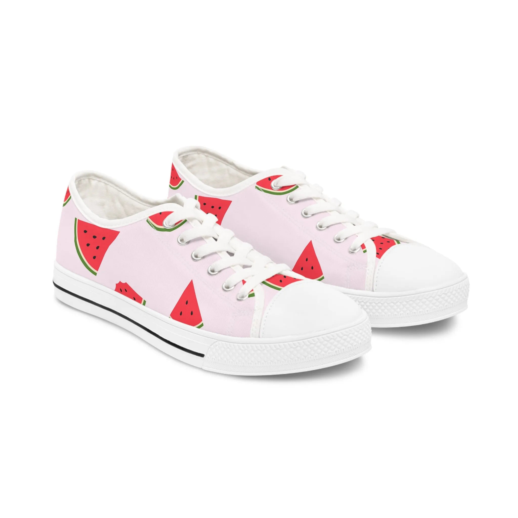 Watermelon Women's Low Top Sneakers