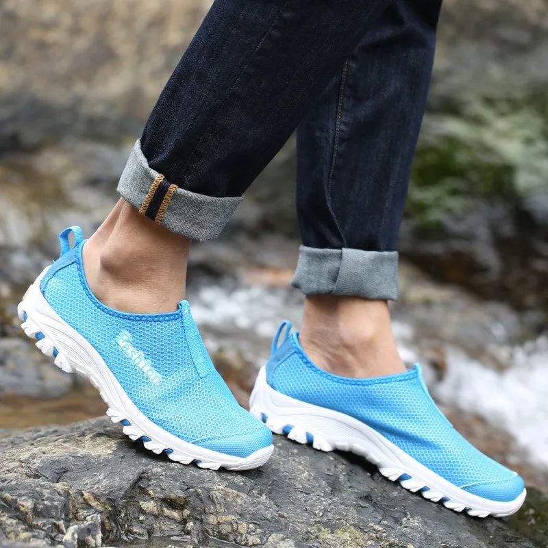 Women's simple fashion non-slip sporty hiking sneakers