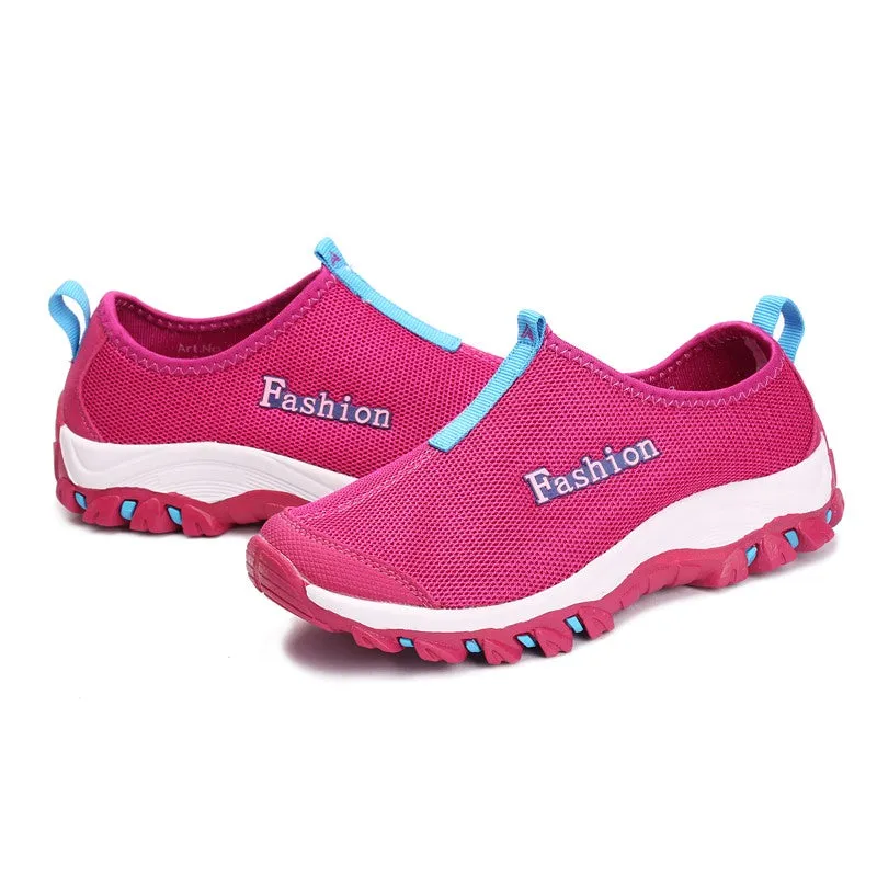 Women's simple fashion non-slip sporty hiking sneakers