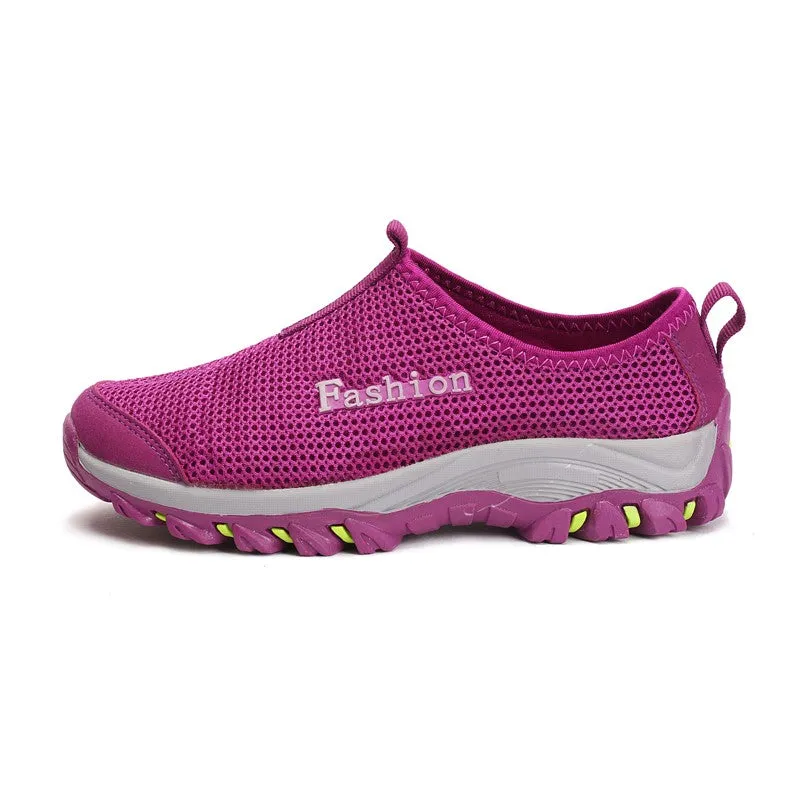 Women's simple fashion non-slip sporty hiking sneakers