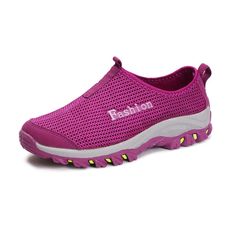 Women's simple fashion non-slip sporty hiking sneakers