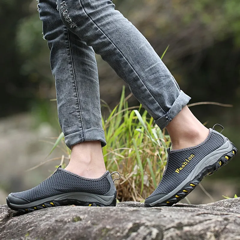 Women's simple fashion non-slip sporty hiking sneakers