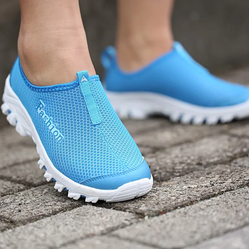 Women's simple fashion non-slip sporty hiking sneakers