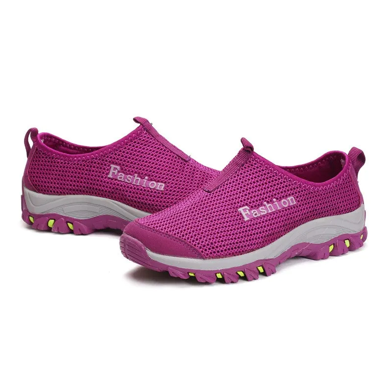 Women's simple fashion non-slip sporty hiking sneakers