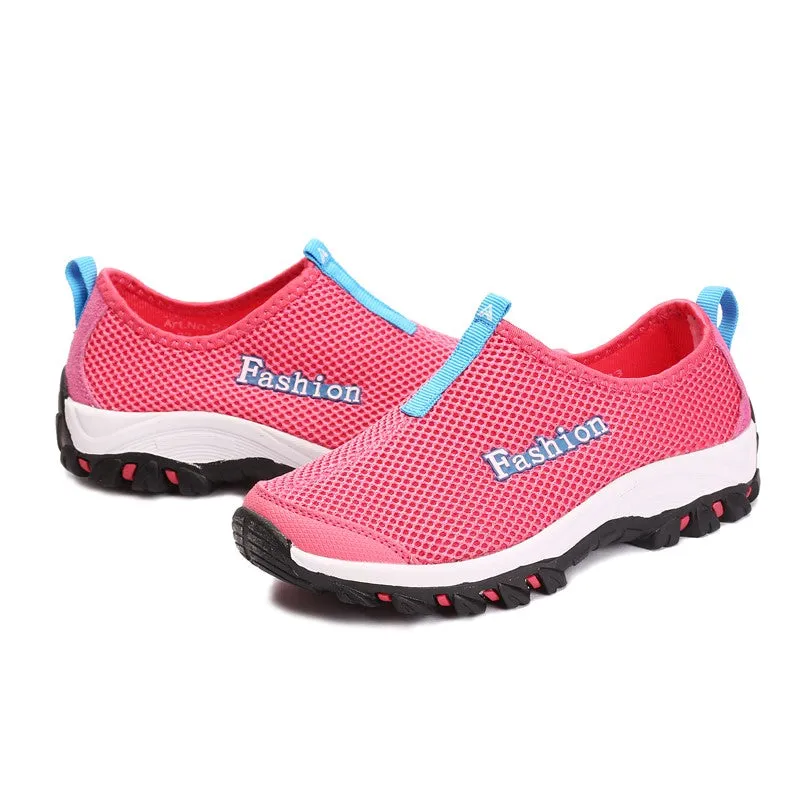 Women's simple fashion non-slip sporty hiking sneakers